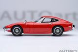 Toyota 2000GT 1967 - red 1:18