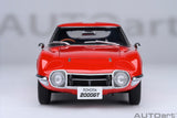 Toyota 2000GT 1967 - red 1:18