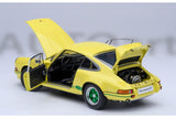 Porsche 911 Carrera 2.7 RS - light yellow / green stripes 1:18