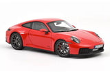 Porsche 911 (992) Carrera (2025) - indish red 1:18