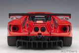 Ford GT LM Plain Body Version 2018 - red 1:18
