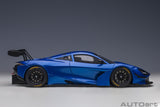 McLaren 720S GT3 2019 - azure blue 1:18