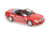 MERCEDES BENZ SL CLASS (R230) 2001 - RED 1:43