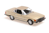 MERCEDES-BENZ 350 SL CABRIOLET HARDTOP (R107) 1974 - Gold 1:43