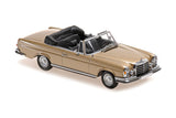 MERCEDES-BENZ 280 SE 3.5 CABRIOLET (W 111) 1970 - Gold Metallic 1:43