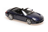 PORSCHE 911 CARRERA S CABRIOLET 2005 - Blue Metallic 1:43