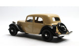 Citroen Traction Avant 7CV (1934) - beige / black 1:18