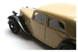 Citroen Traction Avant 7CV (1934) - beige / black 1:18