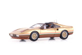 FERRARI 308 GTS SPIDER - PERSONAL CAR George Barris - 1978 - gold met. 1:43