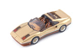 FERRARI 308 GTS SPIDER - PERSONAL CAR George Barris - 1978 - gold met. 1:43