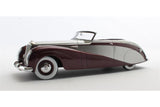 Daimler DE36 Hooper "Green Goddess" 1953 - maroon / silver 1:18