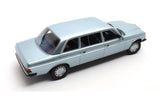 Mercedes W123 Lang (1978) - blue met 1:18
