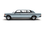 Mercedes W123 Lang (1978) - blue met 1:18