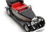 Maybach Zeppelin DS8 4-Door Cabriolet by Spohn 1934 - black/silver 1:43