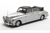 Rolls Royce Phantom VI Landaulette #PRX 4716 (President Omar Bongo of Gabon) 1972 - silver 1:43
