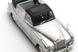 Rolls Royce Phantom VI Landaulette #PRX 4716 (President Omar Bongo of Gabon) 1972 - silver 1:43