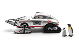 Porsche 356A "Valkyrie Racing" - Antartica Ice Challenge 2021 + Penguins mother & child 1:43
