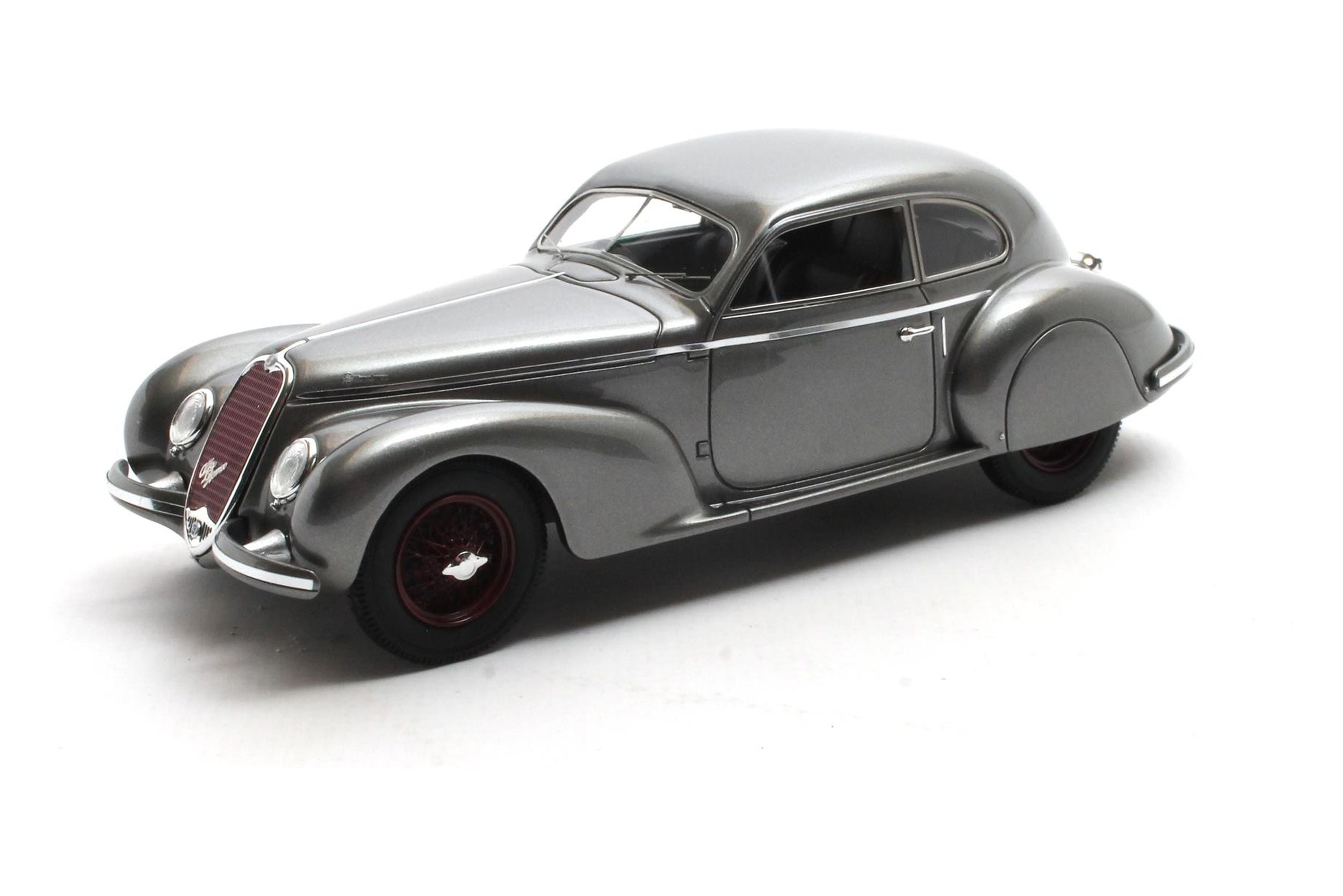 ミニカー MINICHAMPS 403-120483 Alfa Romeo 6C 2500 Alfa Romeo 6C 2500S Berlinetta Touring (1939) - grey met. 1:43
