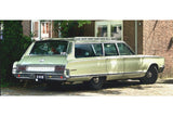 Chrysler Town & Country (1966) - green poly 1:43