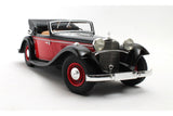Mercedes-Benz 290A Cabriolet (1936) - black/red 1:18