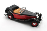Mercedes-Benz 290A Cabriolet (1936) - black/red 1:18