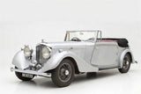Bentley 4¼ Litre DHC Vanden Plas (1939) - #B/32/KT - silver met. 1:43
