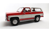 Chevrolet Blazer K5 (1973-1978) - red/white 1:18