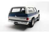 Chevrolet Blazer K5 (1973-1978) - blue/white 1:18