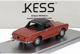 ALFA ROMEO 2600 SPIDER CABRIOLET (CLOSED) SPECIALE GHIA (1962) - COPPER MET. 1:43