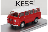 ALFA ROMEO F-12 MINIBUS 1. SERIES (1967) - RED/WHITE 1:43