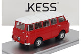 ALFA ROMEO F-12 MINIBUS 1. SERIES (1967) - RED/WHITE 1:43
