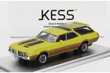 OLDSMOBILE VISTA CRUISER 442 SW STATION WAGON 1972 - YELLOW 1:43