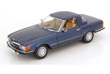 Mercedes 450 SL R107 EU-Version (1985) - blue metallic 1:12