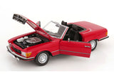 Mercedes 450 SL R107 EU-Version (1985) - red 1:12