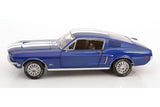 Ford Mustang GT Fastback (1968) - blue 1:12