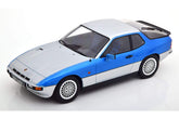 Porsche 924 Turbo (1986) - silver/blue 1:18