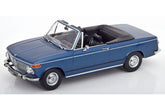 BMW 2002 Cabrio (1968) - dark blue metallic 1:18