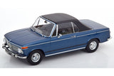 BMW 2002 Cabrio (1968) - dark blue metallic 1:18
