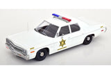 Dodge Monaco Hazzard County Police (1974) - white 1:18