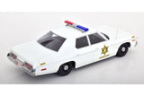 Dodge Monaco Hazzard County Police (1974) - white 1:18