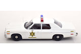 Dodge Monaco Hazzard County Police (1974) - white 1:18