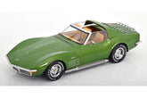 Chevrolet Corvette C3 (1972) - removable roof - light green metallic 1:18
