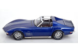 Chevrolet Corvette C3 (1972) - removable roof - blue 1:18