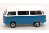 VW Bus T2b Fuchs Felgen (1972) - blue 1:18