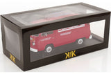 VW Bus T2b (1972) - Kastenwagen Porsche Renndienst - red 1:18