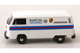 VW Bus T2b (1972) - Kastenwagen Porsche Martini Racing - white 1:18