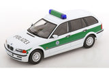 BMW 3er E46 Touring (1999) - Polizei - white 1:18