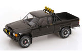 Toyota Hilux Truck Xtra Cab 4x4 (1985) - Zurück in die Zukunft III - black 1:18