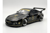 Porsche 911 (997) RWB Old & New (2020) - black and racing decals 1:18