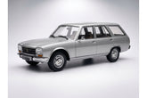 Peugeot 504 Break (1976) - silver 1:18